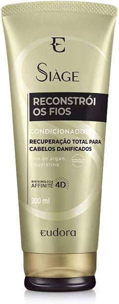 Siage Condicionador Reconstrói Fios - 200ml