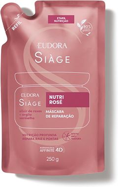 Siage Refil Mascara Nutri Rose - 250g