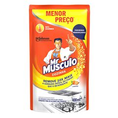 Mr Músculo Cozinha Laranja Menor Preço - Sachê 400ml