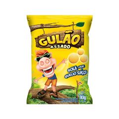 Gulão Assado Queijo Suiço - Contém 10 Unidades - 80g