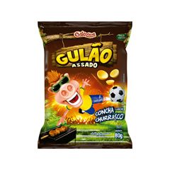 Gulão Assado Churrasco - Contém 10 Unidades - 80g