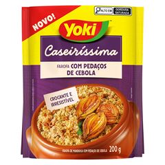 Farofa Yoki com Pedaços de Cebola Caseirissima - Contém 200g