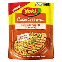 Farofa Yoki com Pedaços de Banana Caseirissima - Contém 200g