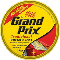 Cera Automotiva Grand Prix Tradicional - Contém 200g