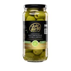 VF AZEITONA VERD RECH LIMAO VIDRO 130G