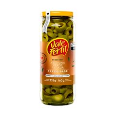 VF AZEITONA VERDE FATIADA VIDRO 160G