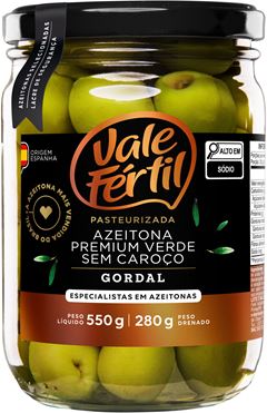 VF AZEITONA VERD PREM S/C GORDAL VD 280G