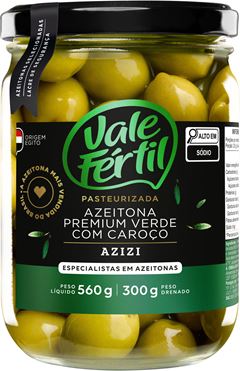 VF AZEITONA VERD PREMIUM AZIZI VIDR 300G