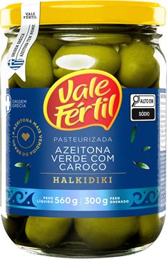 VF AZEITONA VERD ESP HALKIDIKI VIDR 300G