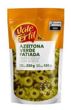 VF AZEITONA VERDE FATIADA SACHE 120G