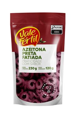 VF AZEITONA PRETA FATIADA SACHE 120G