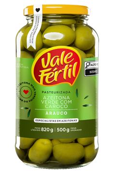 VF AZEITONA VERDE  ARAUCO VIDRO 500G