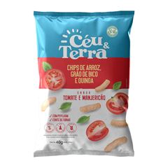 GLZ CHIPS CEU E TERRA TOMATE E MANJ 40G