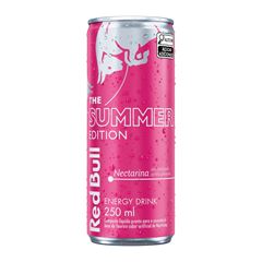 Red Bull Energético Edition Nectarina  - Contém 250ml com 24 latas