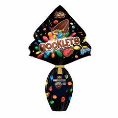 Ovo de Páscoa Arcor Rocklets Leite 200g