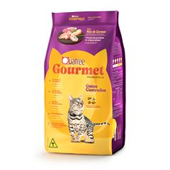 QUATREE GOURMET GATOS CASTRADOS MIX DE CARNES 3 KG