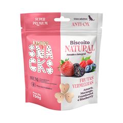 QUATREE SNACKS BISCOITO NATURAL FRUTAS VERMELHAS 150G