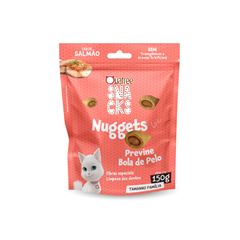 QUATREE SNACKS NUGGETS GATO BOLA DE PELO SALMÃO 150G