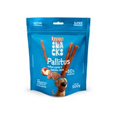 QUATREE SNACKS PALLITUS SABOR CARNE E BATATA DOCE 500G