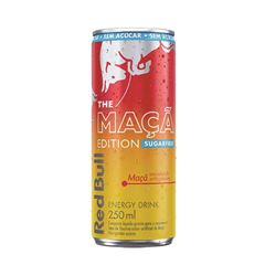 Red Bull Energético Sugar Free Maçã  - Contém 250ml com 24 latas