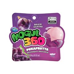 Bala Gelatinosa Arcor Mogul 360 Sabor Uva - 26g