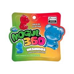 Bala Gelatinosa Arcor Mogul 360 Urso Sortido - 26g