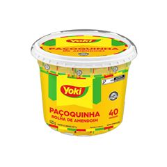 Paçoquinha Yoki Rolha - Contém 40 Unidades