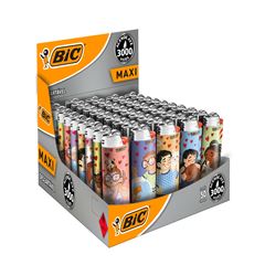 Isqueiro Bic Maxi J6 Decorado Amor de Pet- 50 Unidades
