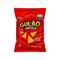 Salgadinho Gulozitos Gulão Tortilla Queijo Nacho - Contém 14 Unidades - 200g