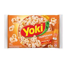Popcorn  para Micro-Ondas Yoki Toque de Chef, Contém 100 gramas.