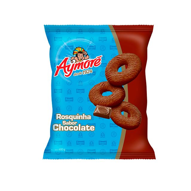 Biscoito Aymoré Rosquinha Chocolate  
