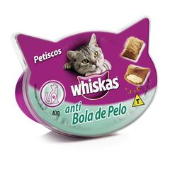 Petisco Whiskas Temptations Anti Bola de Pelo    