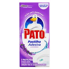 Detergente Sanitário Pato Pastilha Adesiva Lavanda   