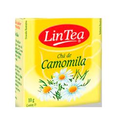 Chá de Camomila Lintea 10g, Contém 10 saquinhos.