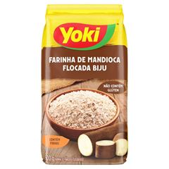 Farinha de Mandioca Yoki Flocada Biju 500g