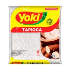 Tapioca Yoki, Contém 500 gramas.