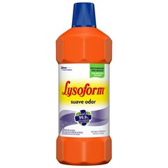 Desinfetante Lysoform Líquido Suave Odor, Contém 1 litro. 