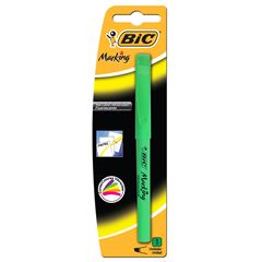 Marcador de Texto Bic Marking Ponta Fina Verde