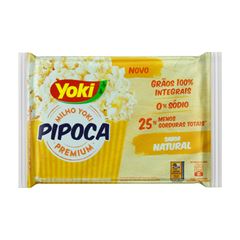 Popcorn para Micro-Ondas Yoki Natural    