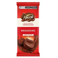 Chocolate Barra Arcor Brigadeiro 80g