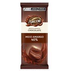  Arcor Chocolate Barra  Amargo 40%   