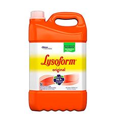 Desinfetante Lysoform Líquido Original, Contém 5 litros.   