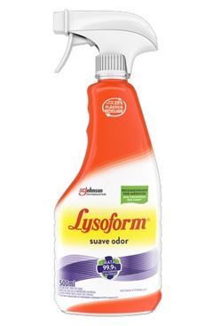 Desinfetante Lysoform Líquido Suave Odor Aparelho, Contém 500ml.    