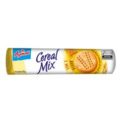 Biscoito Aymoré Integral Cereal Mix Aveia e Mel. Contém 135 gramas