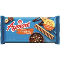 Biscoito Aymoré Wafer Chocolate com Avelã    