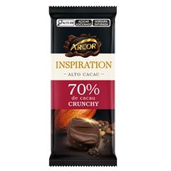 Chocolate Barra Arcor Amargo 70% Crunchy