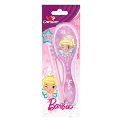 Kit Escova para Cabelo + Pente Infantil da Barbie
