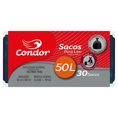 Saco de Lixo Condor 50 Litros - 30 Sacos