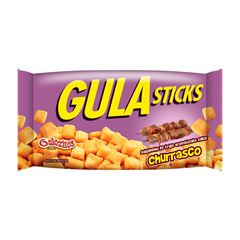 Gula Sticks Gulozitos Churrasco c/20 unidades de 50 gramas.