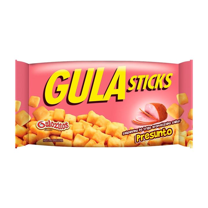 Gula Sticks Gulozitos Presunto c/20 unidades de 50 gramas.